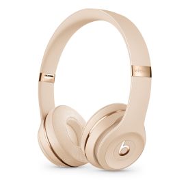 Refurbished Beats Solo3 Wireless On-Ear Headphones - Matt Gold, B 