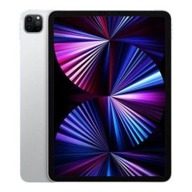 Refurbished Apple iPad Pro/5th Gen (A2461)/128GB/8GB RAM/Unlocked/12.9-inch Display/Silver/B (2021)