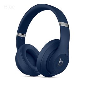 Refurbished Beats Studio 3 Wireless Blue Over Ear Headphones, A