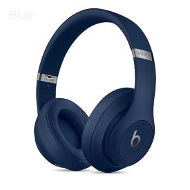 Refurbished Beats Studio 3 Wireless Blue Over Ear Headphones, A