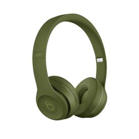 Refurbished Beats Solo 3 On Ear Wireless- Turf Green, B