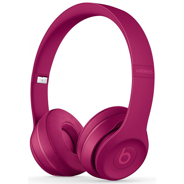 Refurbished Beats Solo3 Wireless On Ear Headphones Brick Red B Refurbmac